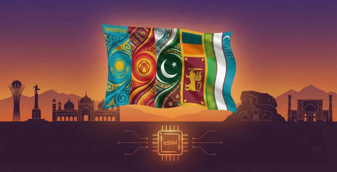 Central Asia (5 Countries), SouthESIM eSIM