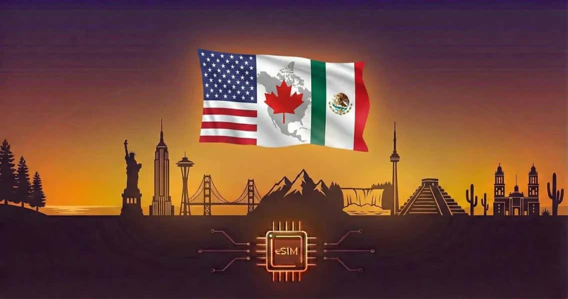Norteamérica (3 Países), SouthESIM eSIM