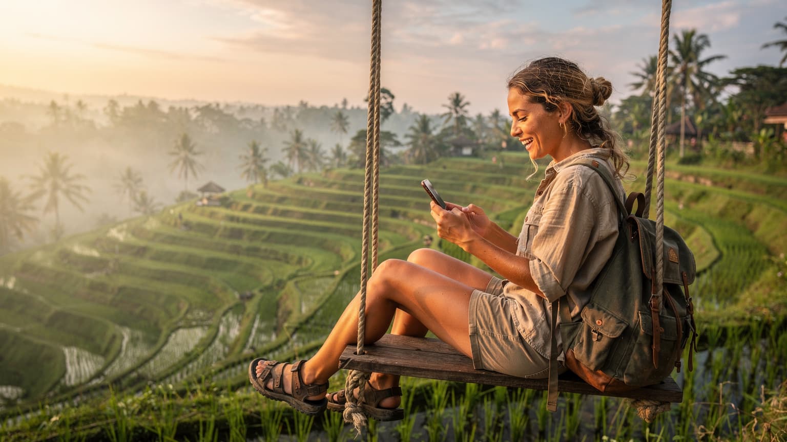 Bali 2026: Tu eSIM para Mañanas de Yoga y Tardes de Playa sin Sorpresas